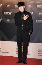 29屆金曲獎星光大道林俊傑。（記者邱榮吉/攝影）