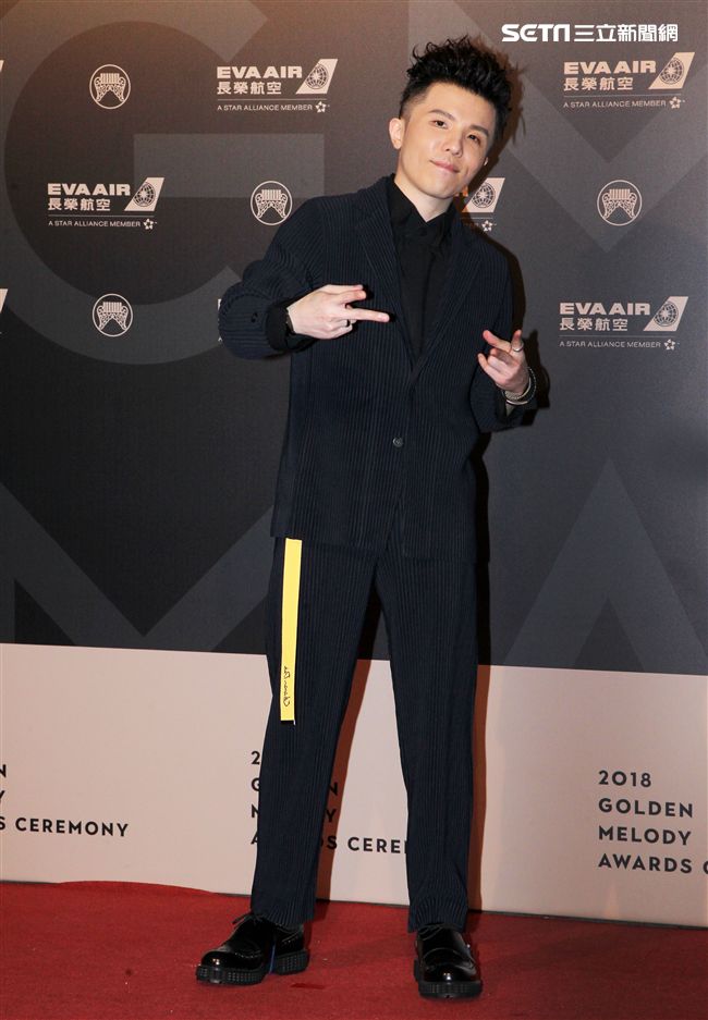 29屆金曲獎星光大道宋念宇。（記者邱榮吉/攝影）