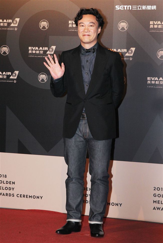 29屆金曲獎星光大道陳奕迅。（記者邱榮吉/攝影）