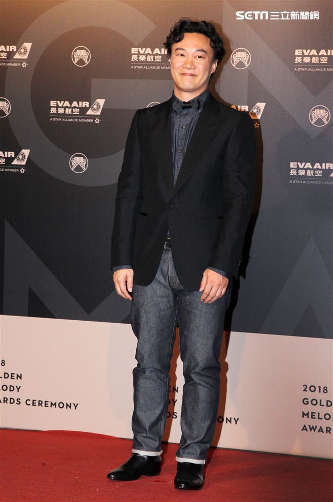 29屆金曲獎星光大道陳奕迅。（記者邱榮吉/攝影）