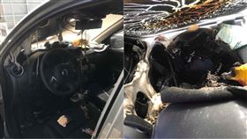 寶特瓶,駕駛座,火燒車,易燃物,引擎室,起火,溫度,儀錶板,修車,墊子,爆廢公社　圖／翻攝自爆廢公社