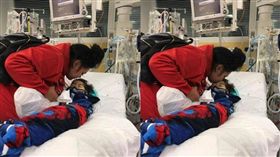 爸失職睡著讓2歲兒把玩槍枝，結果兒物射爆頭慘死。（圖／翻攝Tule Iloa臉書）