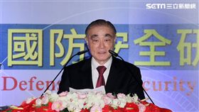 總統蔡英文合體馮世寬出席國防安全研究院揭牌儀式 邱榮吉攝