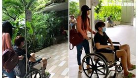 丘俊鑫滑倒骨折顏嘉樂協助送醫。（圖／皇室娛樂提供）