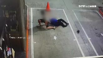 加霸王油又打人　見「寡不敵眾」落跑