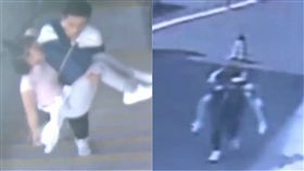 暈倒,公主抱,醫院,低血糖,大陸,杭州,地鐵,出差,搶救,寧波,報恩,協助,救援　圖／翻攝自看看新聞　https://goo.gl/Y869bp