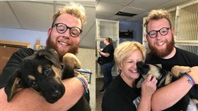 少年得到網友100萬個轉推，成功讓媽媽答應領養狗狗。（圖／翻攝推特）