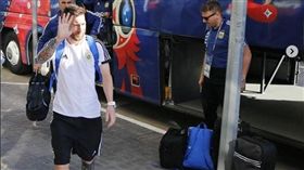 梅西正式揮別俄羅斯。（圖／阿根廷足協IG）