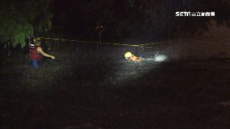 筏子溪水位暴漲　6人戲水受困沙洲