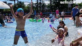 夏天,玩水,暑假,台北親水節,2018新月水道節,自來水園區,大佳河濱公園