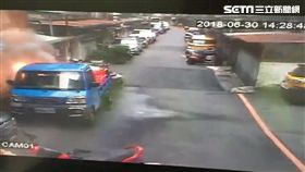 新北市,板橋,漢生西路,爆炸,氧氣鋼瓶,燒燙傷,送醫