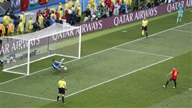 足球場上的PK戰最刺激。（圖／美聯社／達志影像）