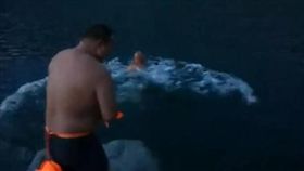 中國大陸,陝西,太白山,大爺海,保護區,游泳（圖／翻攝自網路）