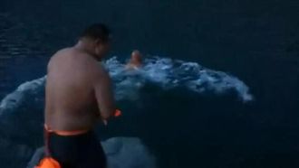 大媽闖太白山野泳　影片遭外流瘋傳