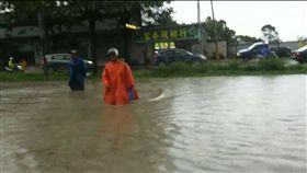 高雄鳥松區神農路松寮橋封閉
