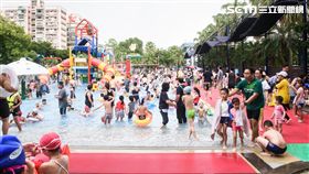 暑假,泳池,自來水園區,台北親水節,玩水,防滑,3M