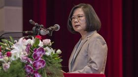 蔡英文總統2日上午出席「中央研究院第33次院士會議」開幕式。（圖／總統府提供）