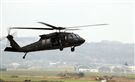 陸航UH-60M黑鷹直升機實施空中突擊著陸，空勤隊同機型也加入漢光演習。（記者邱榮吉/攝影）