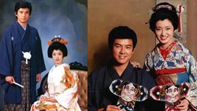 山口百惠跟三浦友和。(翻攝推特)