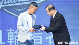 中華職棒2018年度選手選拔會，狀元戴培峰。（圖／記者林敬旻攝）