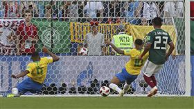 內馬爾個人本屆世足第2顆進球。（圖／美聯社／達志影像）