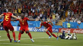 比利時演出逆轉秀。（圖／美聯社／達志影像）