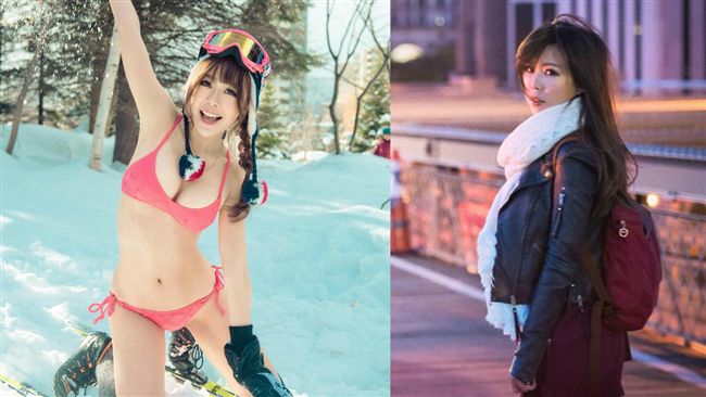 逆天美尻電眼女設計師　雪地秀冰肌乳