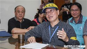 監督年金改革行動聯盟《夜宿圍城》，軍公教，軍人，年改，李來希　圖／記者林敬旻攝