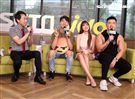 李沛旭、賴琳恩、陳昊森安安大明星。（記者邱榮吉/攝影）