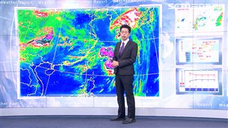 明高溫水氣略減　午後仍留意局部大雨