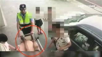 男突胃痛大吐血　佛心警神速開道送醫