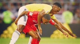 ▲哥倫比亞動作頻頻。（圖／取自英格蘭足總IG）