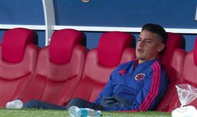 J羅輸球後痛哭。（圖／翻攝自James Rodríguez IG）