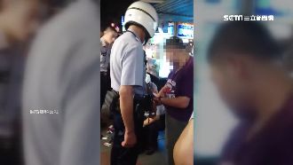 通緝犯見警心虛躲進夜市　民眾助逮人