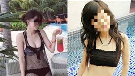 偷情空姐進化論！疑10年前青澀照曝光　網驚呆：差很大…
合成圖當事人ig、ptt