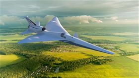 美國國家航空暨太空總署（NASA）超音速飛機 （圖／翻攝自臉書NASA）
