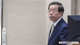 駐日代表謝長廷前往國防及外交委員會報告並備詢。 圖／記者林敬旻攝