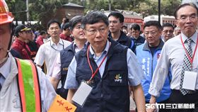 台北市長柯文哲出席台北車站防災演練　圖／記者林敬旻攝