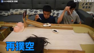 四驅車變迴轉壽司　自製軌道驚呆網友