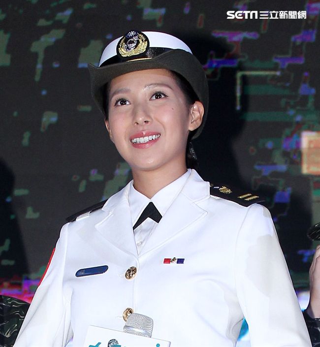 中尉排長楊晴。（記者邱榮吉/攝影）