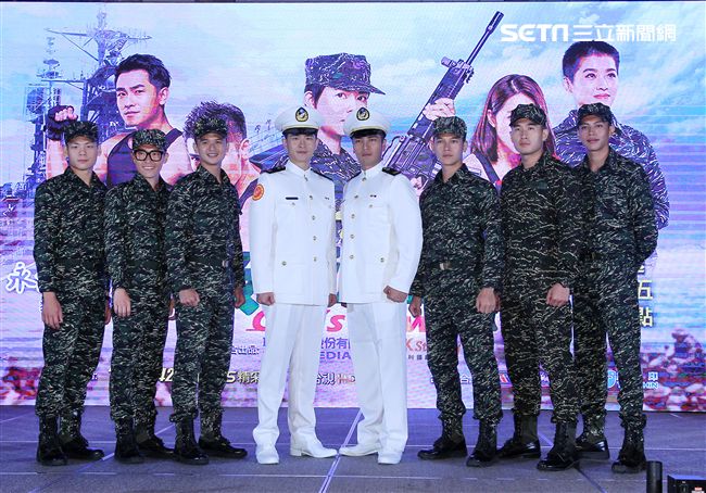 「女兵日記」男演員。（記者邱榮吉/攝影）