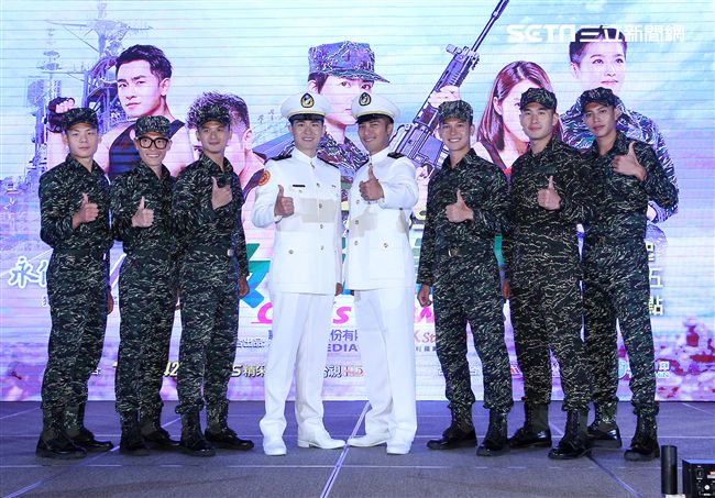 「女兵日記」男演員。（記者邱榮吉/攝影）