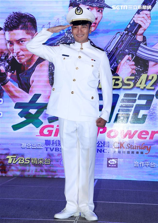 中尉排長羅平。（記者邱榮吉/攝影）