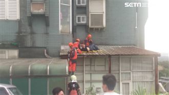 警追捕毒品通緝犯　不慎4樓墜落受傷