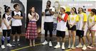 NBA年度最有價值火箭球星「大鬍子」哈登（James Harden），造訪台灣，首次錄綜藝節目初體驗，獻給吳宗憲主持的《綜藝玩很大》。（記者邱榮吉/攝影）