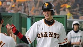 陽岱鋼開轟。（圖／翻攝自巨人推特)