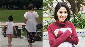 公園,身教,鴿子,張心妍 (張心妍臉書