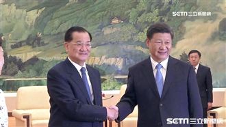 再見習近平　連戰：兩岸不存台獨空間