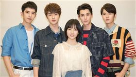 F4,沈月／翻攝自快樂大本營微博