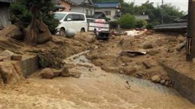 日本,豪雨,災情 圖／翻攝自FastNewsJP_推特